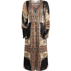 Osmine Of Nor Una Paisley Dress - Black Gold