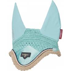 Hestehuer LeMieux Loire Fly Hood Satin Fluehætte - Aqua