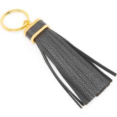 Tom Ford Tasseled Leather Keychain - Black