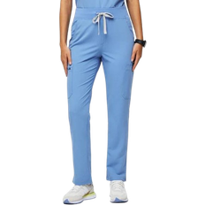 Figs Womens Ceil Blue Yola High Waisted 2.0 Skinny Scrub Pants