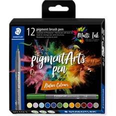 Staedtler Brush Pens Staedtler Pigment brush 371 "Nature Set" 12 pcs. Cardboard box Verfügbar 5-7 Werktage Lieferzeit