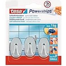 Wood Towel Hooks TESA Powerstrips Hooks Small Oval Wall Hook
