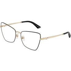 Glasögon & Läsglasögon Jimmy Choo JC2010HB 3010 56 Svarta Glasögon Endast Båge Kvinna