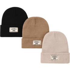 Beanies Children's Clothing Shein pcsSet Children Solid Color Knit Beanie Hats With Car Logo Autumn Winter