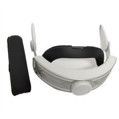 Tlily Adjustable Strap for Quest 3 Replacement 3 Elite Accessories Enhanced Support Silver