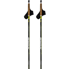 Bâtons de ski de fond Swix Dynamic D3, bâtons de ski de fond, noir