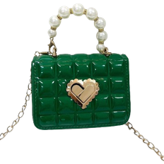 Children Crossbody Bags Shein Checkered Trendy Mini Pearl Handbag Crossbody Shoulder Bag For Kids