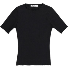 NA-KD Organic Babylock Ripp-Top - Black