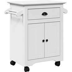 vidaXL Kjøkkentralle BODO 72 x 45 x 80 cm Trillebord 45x72cm