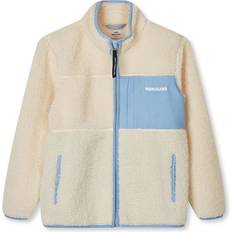 Dragkedja Fleecejackor Mads Nørgaard Fleecejacke - Jeffo - Vanilla Custard