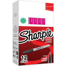 Sharpie Permanent Marker Marker Stifte mit feiner Spitze magenta permanente Tinte 12 Stück Market Set