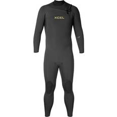 Xcel Comp 5/4mm Chest Zip Våddragt Til Mænd Black