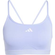 Purple Bras adidas Aeroreact 3-Stripes Bra - Violet Tone