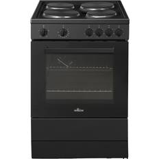 Willow 68L Freestanding Single Cavity Electric Cooker Black