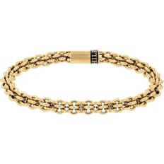 Tommy Hilfiger Gold-Plated Intertwined Chain Bracelet GOLD One