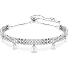 Swarovski Pearl Bracelets Swarovski Pearl Drop Bracelet - White