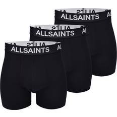 AllSaints Underwear AllSaints Cotton Boxer Brief 3-Pack - Black