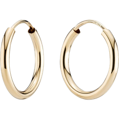 Guld Creoler 8 eller 14 Karat Guld Vridlås