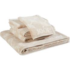 Heimtextilien Joop! FROTTIERSET Sand Badezimmerhandtuch Beige, Braun (150x80cm)