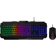 Keyboards MSI Forgegk100c Gkb&gms Combo US Black