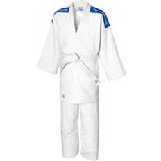 Martial Arts Uniforms Mizuno Judo Kimono For Children Komodo Plus Bleu