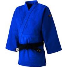 Martial Arts Mizuno Kimono Jacket Slim Fit Judo IJF CN Bleu