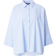 Only Onlaugusta Shirt Cloud Dancer Stripes - Blue