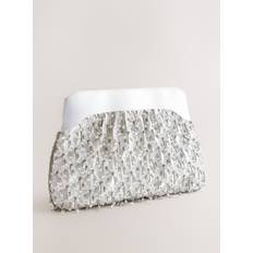 Satin Clutch tasker NEXT Clutch - Hvid