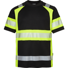 Top Swede Arbetsöverdelar Top Swede T-shirt 600 - Svart/Varselgul