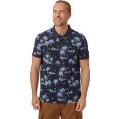 Firefly Pikétröjor Firefly Henry Pikétröja - Navy Print