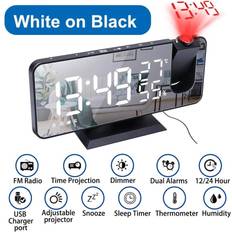 Alarm Clocks Baofeng Led Digital Projection Alarm Clock