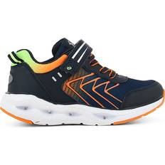 Blinkande sneakers Barnskor Leaf Blinkande Sneakers - Navy/Lime