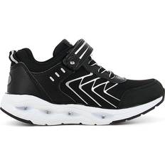 Blinkande sneakers Barnskor Leaf Blinkande Sneakers - Black