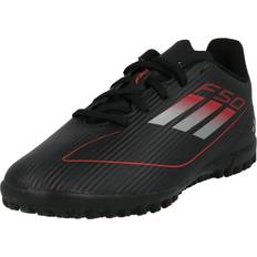 Turf (TF) Fotbollsskor adidas F50 Club Tf Stealth Victory - Svart/Silver/Lucid Red