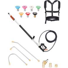 Pressure Washer Telescoping Wand 21 ft 7 Nozzles