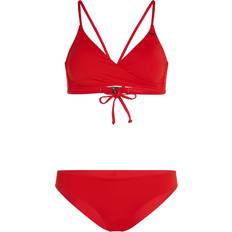 O'Neill Essentials Baay Maoi Bikini Set - Red Coat