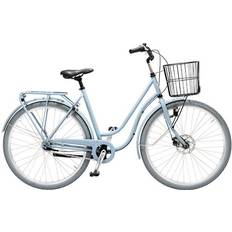 Skeppshult Smile Dam 3-vxl Med Korg 47 cm Blå Standard Cykel Damcykel