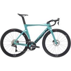 Bianchi Cyklar Bianchi Racercykel Oltre Comp Ultegra Di2 Celeste Glossy 55 Herrcykel