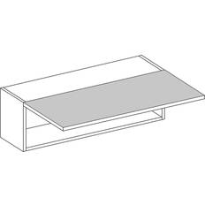 Kitchen Units Wilko Modern Slab Gloss - White Bridge