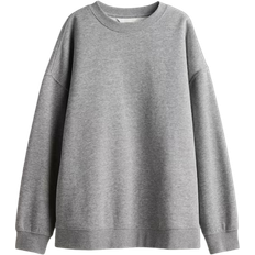 H&M Dame Grå Oversized sweatshirt