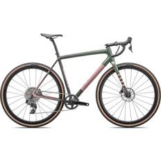 Specialized Bicicletas de carretera Specialized Crux Expert 25 52 Verde-Rosa