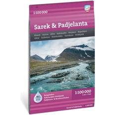 Calazo Förlag Sarek & Padjelanta 1:100000