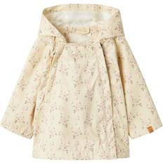 0-1M Jackor Barnkläder Name It Lil'Atelier Bleached Sand Gerda Loose Jacka - Sand