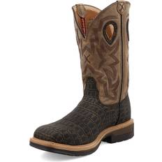 Men Alloy Toe Lite Western Boots - C
