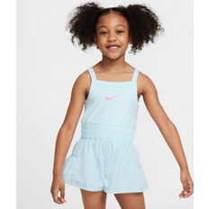 Jumpsuits Children's Clothing Nike Dri-FIT Sunny Swoosh Runsie Romper - Glacier Blue