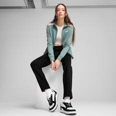 Dame - Hvid Jakkesæt Puma Poly Suit - Green Moon