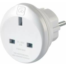 Go Travel UK to Europe Adaptor Set of 2