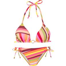 Multifarvet Bikinisæt Bruno Banani Bikini - Citrongul/Orange/Koral/Pink