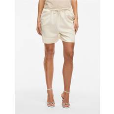 Dame - Naturfarvet Shorts Vila Bukser - Naturhvid