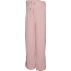 Mamalicious Maternity Slubby Jersey Wide Leg Trouser Co-Ord Rose Pink